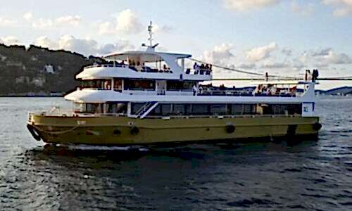 36 metre 200 kişi kiralık davet gemisi